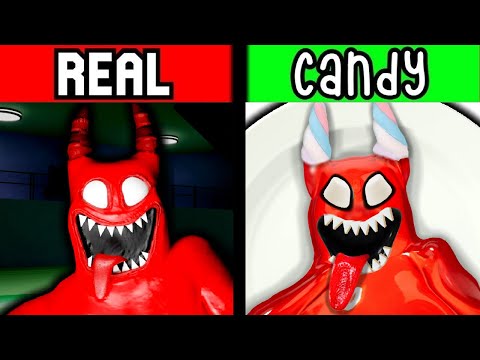 I made EVERY CHAPTER of Garten of BanBan out of Candy!