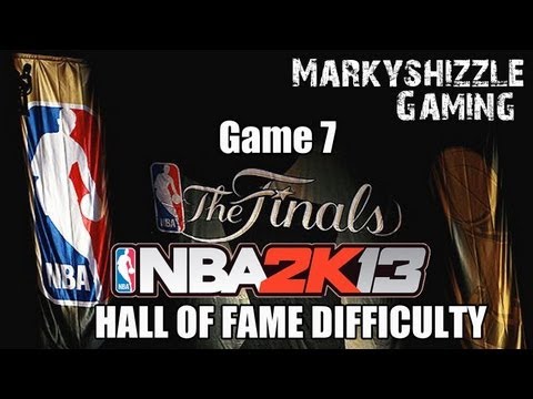 NBA 2K13 - Game 7 Finals HALL OF FAME DIFFICULTY - True Ballin MyCareer
