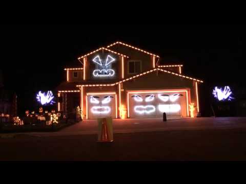 This is Halloween - Riverside Light Show House 2015