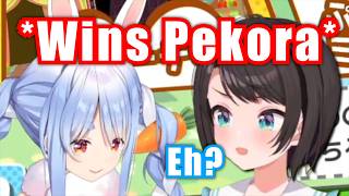 Subaru Shocked By How Bad Coach Pekora Is At Tetris【Hololive】