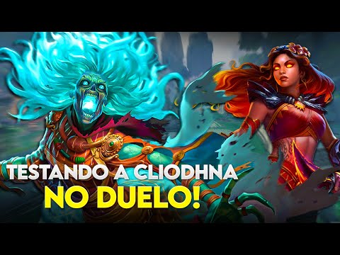 Primeira vez de CLIODHNA no DUELO! CLIODHNA - ⚡ Smite BR Ranked Duelo