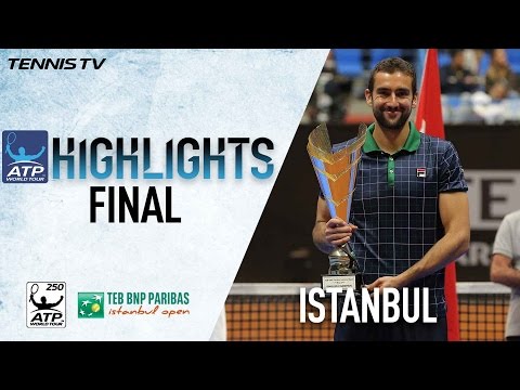 Highlights: Cilic Beats Raonic In 2017 Istanbul Final