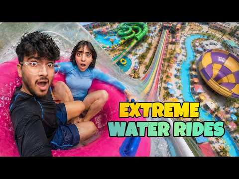 The Scariest Water Park Challenge 😱