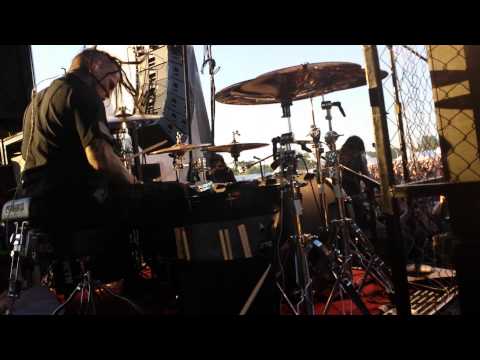 Dope - Bitch and Violence DRUM CAM Live at JJO Band Camp 2013