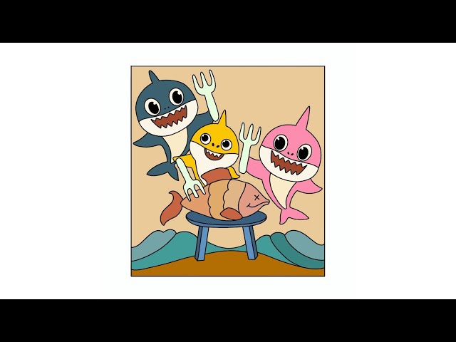 47 Baby Shark Coloring Pages Online  Latest HD