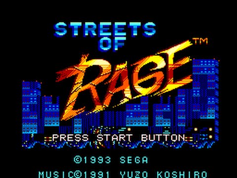 Streets of Rage Master System