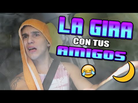 CUANDO SALÍS DE GIRA CON TUS AMIGOS 👽🍻😂🌙 | TINCHO RUIZ