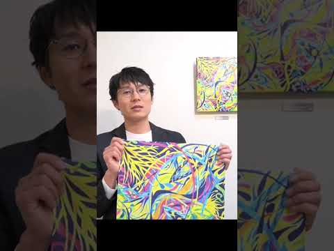アートがメガネ拭きに！別府倫太郎さんと作った95周年記念品 #shorts #メガネ
