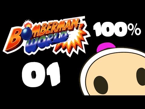 Bomberman World 100% - World 1: Planet Forest - Walkthrough
