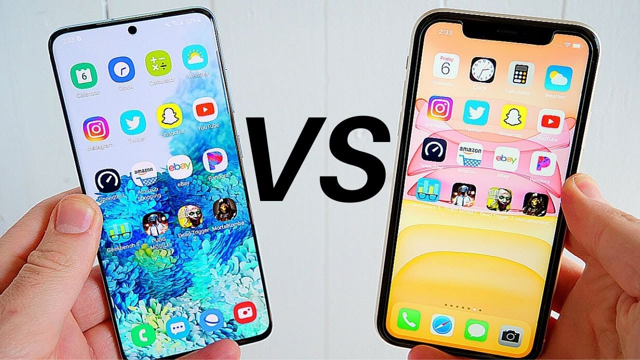 Iphone 12 Vs Samsung Galaxy S21