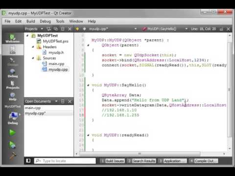 C   Qt 71 QUDPSocket