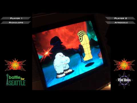 Battle for Seattle Vampire Savior - Rickclops vs Afrocole