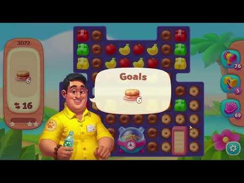 Wildscapes level 3072 No Boosters 🐼 Gameplay Walkthrough Playrix