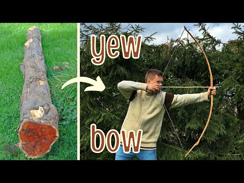 Making a Yew Flatbow