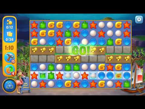 Fishdom level 465 Gameplay (iOS Android)