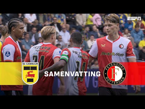 🔥 SEM STEIJN direct TREFZEKER, KNULLIGE eigen goal Cambuur 🫣 | Samenvatting SC Cambuur - Feyenoord