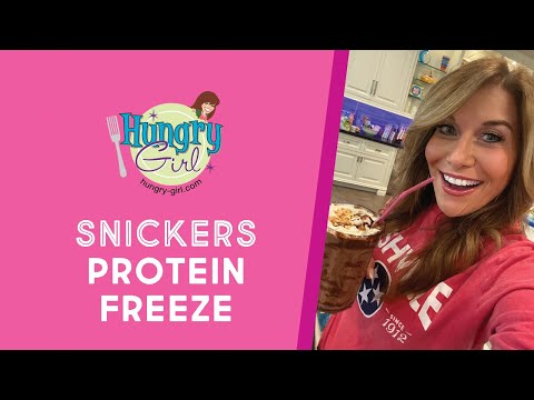 How to Make a Snickers Protein Shake (Live Recipe Demo with Lisa)