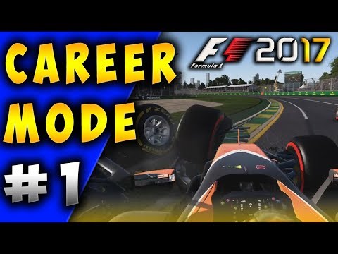 F1 2017 GAME CAREER MODE PART 1 | A NEW JOURNEY!