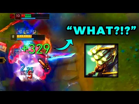 The ONLY Champion that can OUTHEAL Master Yi's DAMAGE