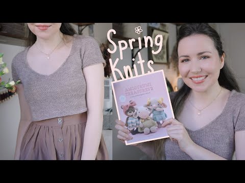 Hundred Acre Wool Knitting Podcast Ep. 60 - Knitting a Spring/Summer Wardrobe + Trying Amigurumi!