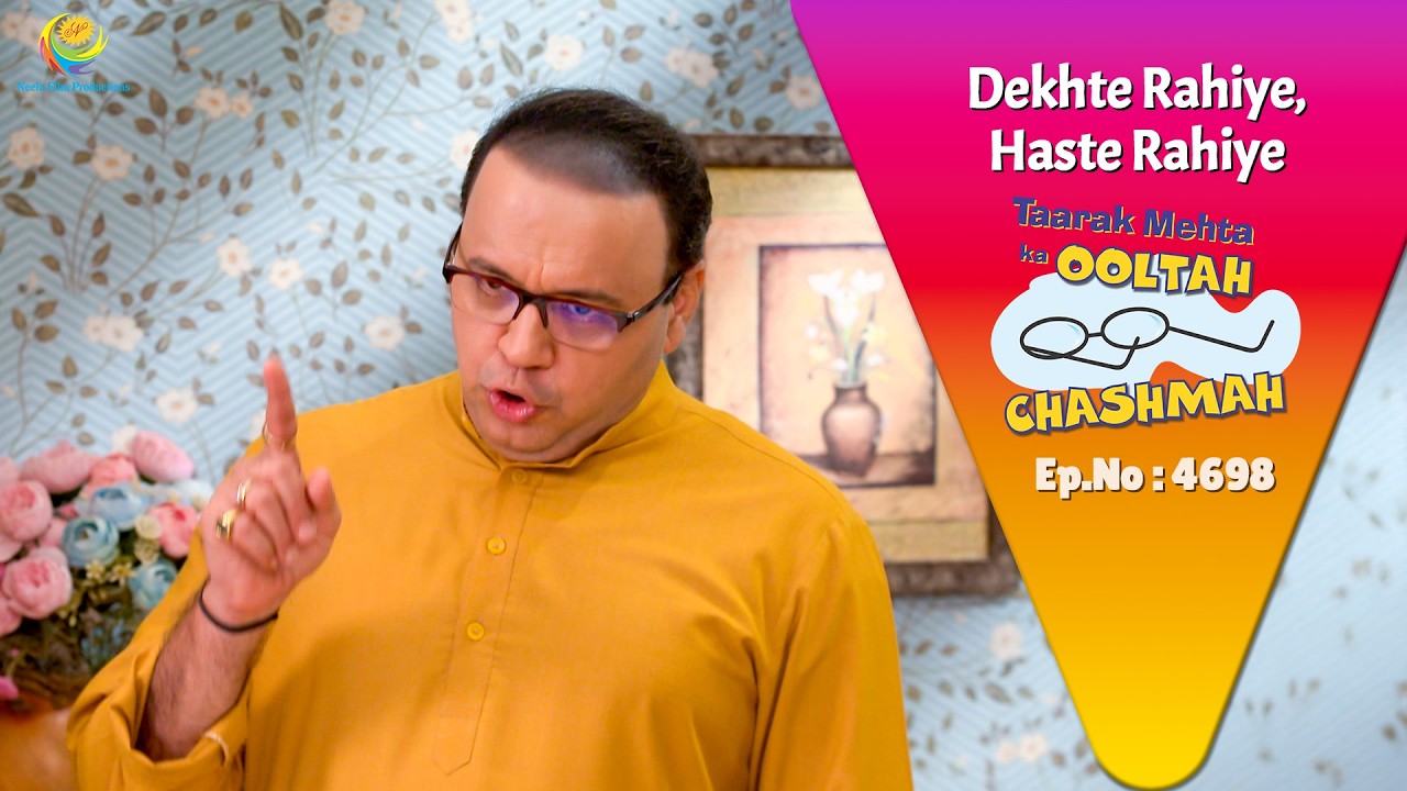 NEW! Ep 4698 - Bhide Kispe Kar Raha Hai Gussa!  | Taarak Mehta ka Ooltah Chasmah