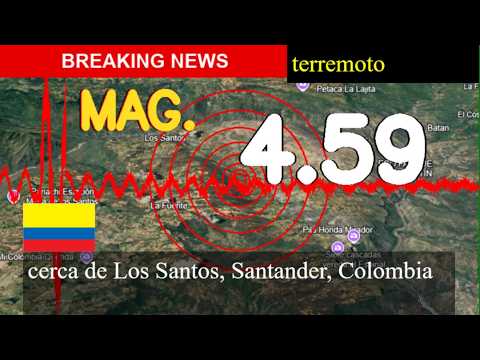 😱🚨 Terremoto cerca de Los Santos, Santander, Colombia actualizaciones en vivo hoy: un temblor de mag