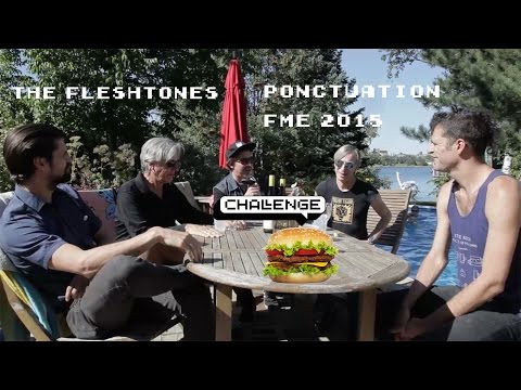 The Fleshtones x Ponctuation burger cook off - FME 2015