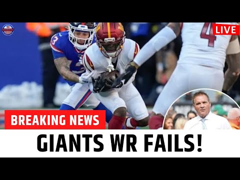 Jalin Hyatt Struggles | Giants Star Under Fire After Loss! 🔴 LIVE BREAKING NEWS
