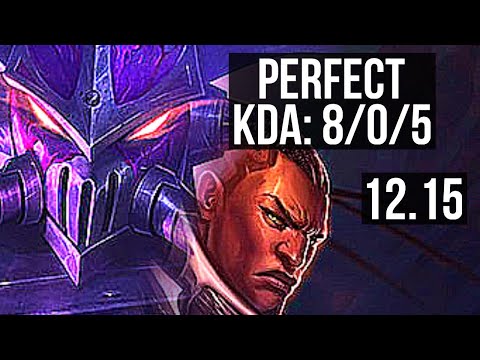 KASSADIN vs LUCIAN (MID) | 8/0/5, Legendary, 300+ games | EUW Master | 12.15