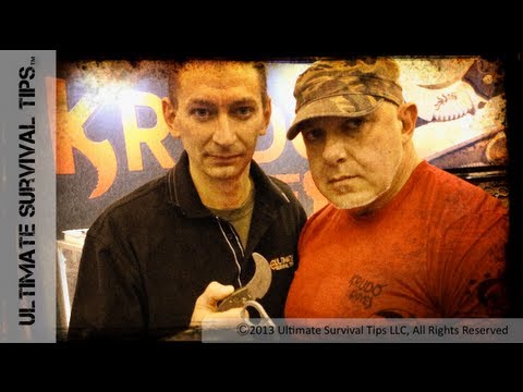 NEW! Self Defense Tools & Tips - with Louis Krudo & David - Krudo Snag and Nano - Blade Show 2013