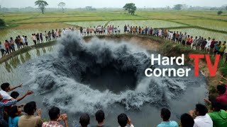 Download lagu SHOCK! Rice Field Suddenly Collapses, Creating a Giant Sinkhole, Shocks Limapuluh Kota, West Sumatra mp3