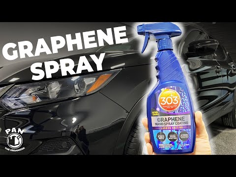 GRAPHENE SPRAY COATING from 303 !! Easy on, easy off! NO CURING NEEDED!