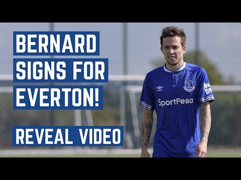 BERNARD SIGNS FOR EVERTON! | REVEAL VIDEO