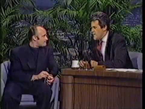Phil Collins on the Tonight Show - Dec. 2, 1988