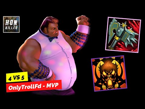 HoN Berzerker BLOODBORNE MAUL with SYMBOL OF RAGE - MVP