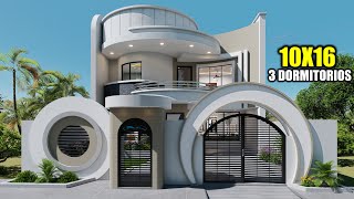 CASA DE DOS PISOS 10X16 - TRES DORMITORIOS (RVL CASAS 2026)