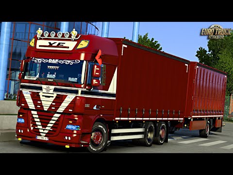 [ETS2 1.42] DAF XF 105 by vad&k - ProMods 2.57 Gameplay | PC