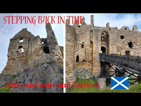 I Went to DIRLETON CASTLE While Visiting SCOTLAND