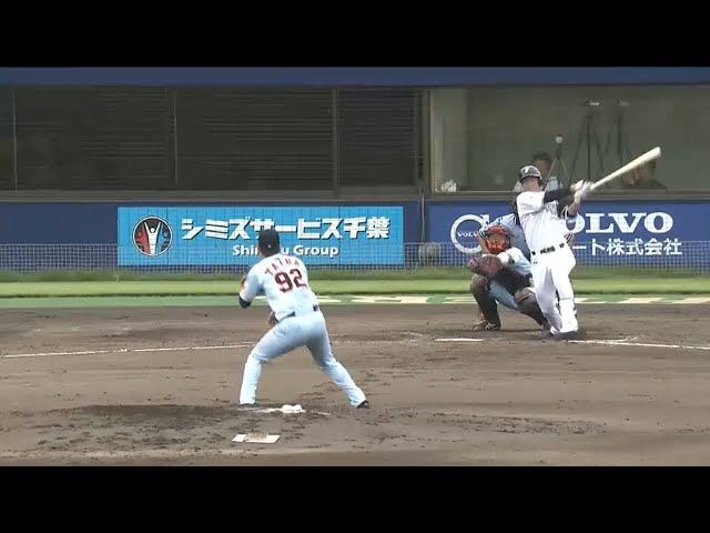 【2回裏】真ん中狙い撃ち!! ファイターズ・松本 左中間深くへ2ランホームラン!! 2015/8/25 F-G