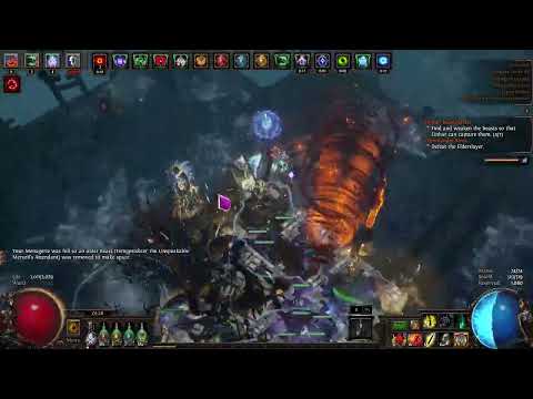 POE 3.21 Carrion Golem mapping