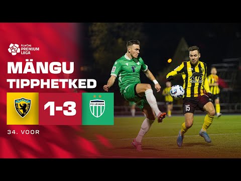 Pärnu JK Vaprus - Tallinna FCI Levadia I 1:3 I A. Le Coq Premium liiga 34. voor I 2025