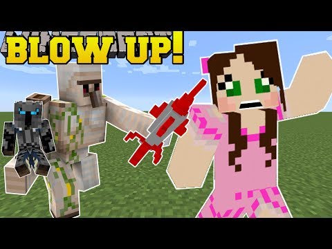 Minecraft: BLAST OFF!!! (BLOW EVERYONE UP!!) Mini-Game