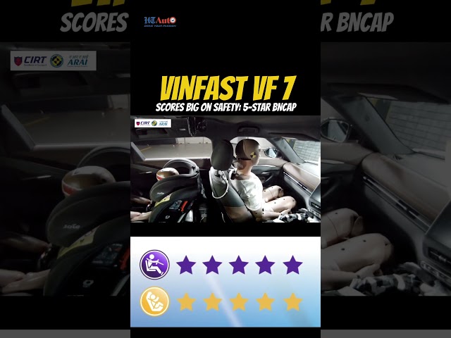 VinFast VF7 scores 5-stars in Bharat NCAP crash test