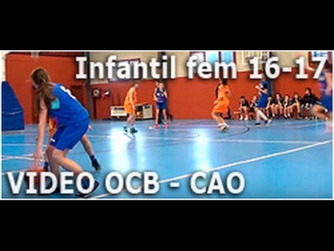 Copa Infantil Femenino 16-17 OCB vs CAO