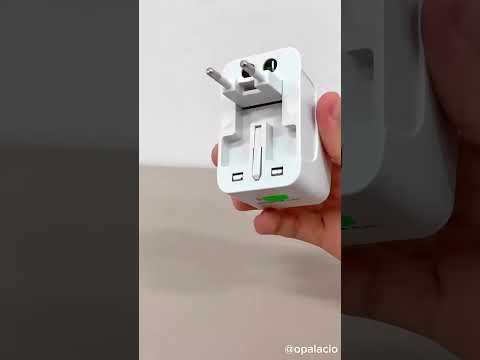 NÃO PODE FALTAR NA SUA MALA - Adaptador Universal