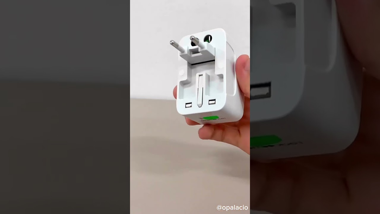NÃO PODE FALTAR NA SUA MALA - Adaptador Universal