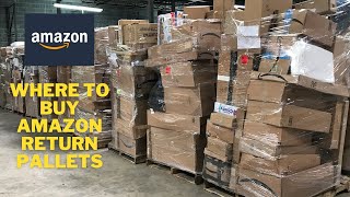 How and where to buy Amazon returns pallet