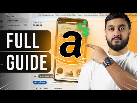 Amazon PPC Tutorial 2024 - Step by Step Amazon Advertising Strategy for Beginners in 2024