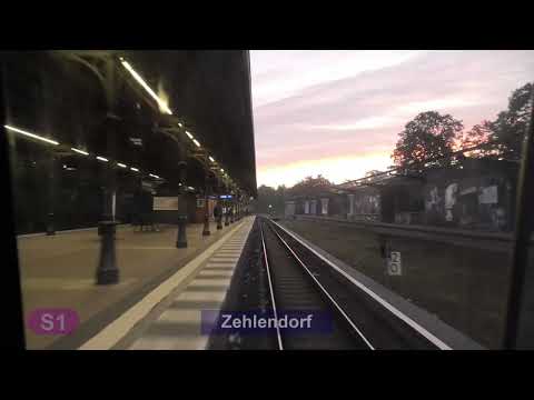 S-Bahn Berlin 2023 Linie S1 - Führerstandsmitfahrt