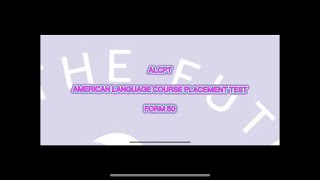 Alcpt form 50